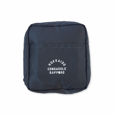 スクエアトラベルポーチ